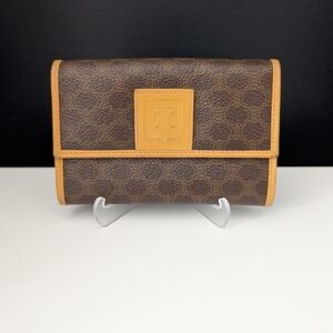 Celine Triomphe Macadam Women's Bifold Wallet